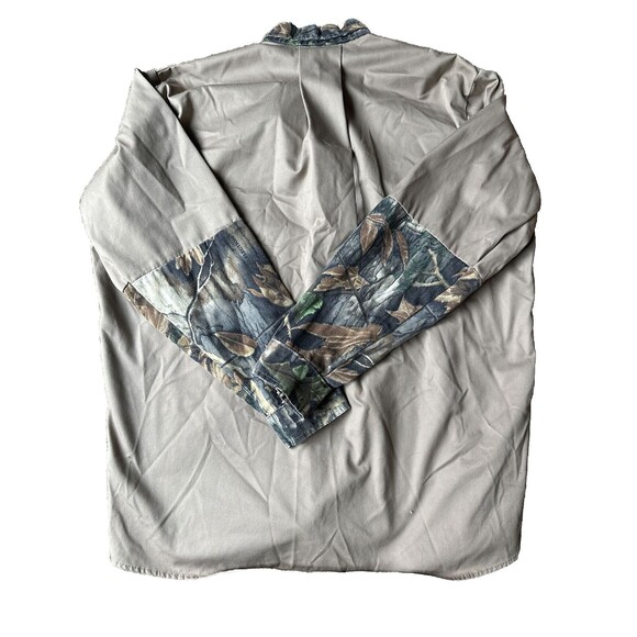 Vintage IDEAL Shirt Mens XL Or 2XL Superflauge Game Camo Hunting Button Up Nice! - Picture 9 of 10